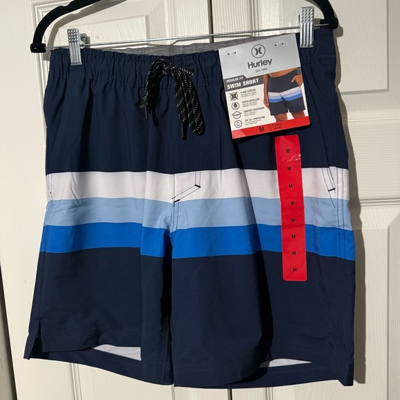 Hurley Other - Hurley Men's Swim Shorts, Stretch, UPF Protection, Blue, Size Medium